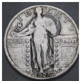 USA Standing Liberty Quarter 1925