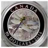 Canada $10 Dragonfly Series 2014 Green Darner