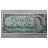 Canada $1 Banknote 1967 Centennial BC-45b-i Beatti