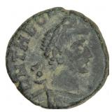 Theodosius I AE Nummus Ancient Roman Coin