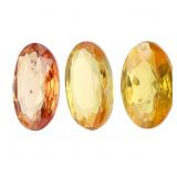1.1 ctw Sapphire 3 Loose Stones