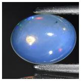 0.73ct Oval Cabochon Natural Transparent Crystal O