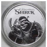 Niue 2021 2 Dollars Shrek 1oz Silver Bullion