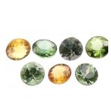 1 ctw Sapphire 7 Loose Stones