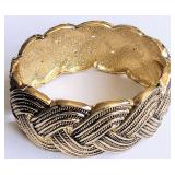 Vintage metal bracelet 70mm 61g.