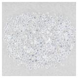 Round Cut Natural Heated White Sapphire Ceylon Lot