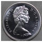 Canada 25 Cent 1966 Prooflike