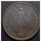 Cda Token LC-9A3 Habitant Penny City Bank Token 18