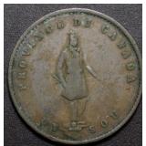 Cda Token PC-3 Quebec Bank 1852 Half Penny Br529