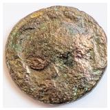 Lysimachos 305-281B.C. Ancient Greek coin 17mm