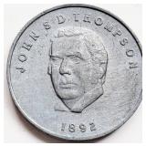 Canada 1975 Mackenzie Bowell 1894 Medal 32mm