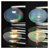 0.73ct Oval Natural Transparent Crystal Opal with