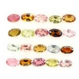 Oval Cut Natural Unheated Multi Color Tourmaline 2