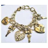 GUESS vintage bracelet metal and stones 36.20g