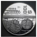 Mexico 1986 World Cup 1985 100 Pesos