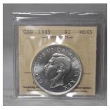 ICCS Canada Dollar 1949 MS-65