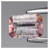 0.58ct 6.3x4.5mm Octagon Natural Pink Tourmaline -