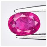 0.36ct 5x3.7mm Oval Natural Pink Tourmaline - Unhe