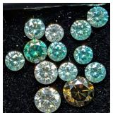 Color Moissanite 'Random Select' App 3ct