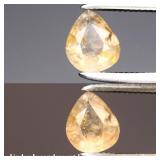 0.40ct 5.5x5mm Pear Natural Color Change Garnet -