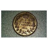 1910 Canada 5 Cent