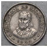 Nicaragua  1952 5 Centavos