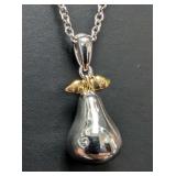 Silver 4.08g Necklace Retail Value $65