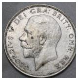 Great Britain 1923 Half Crown