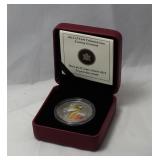 Canada 25 Cents 2012 Evening Grosbeak-  Birds of C