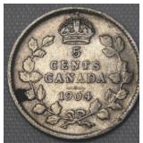 Canada 5 Cents 1904