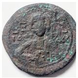 Medieval coin 11th AD 'Jesus Christ-King of Kings'
