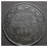 Canada Large Cent 1900H