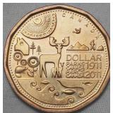 Canada 2011 $ Canada Parks Canada Loonie