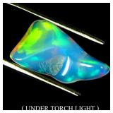 Rare AAA Floral Flash Play Of Color Crystal Fire O