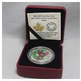 Canada $20 2014 Red Trillium with Crystal Dew Drop