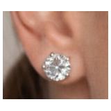 APPR $2000 10K Gold Lab Diamond mond 2.04ct Earrin