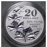 Canada $20 2011 5 Maple Leaves