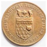 Canada, North West Territories 1967 Medal 32mm 12.