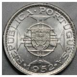 Macau 5 Patacas 1952