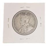 Silver 1929 Canada 50ï¿½ Coin