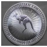Australia $1 2018 Kangaroo Silver Bullion Series