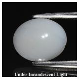 1.28ct Oval Cabochon Natural Color Play Coober Ped