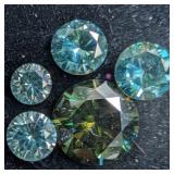 Color Moissanite App 3ct Retail Value $200