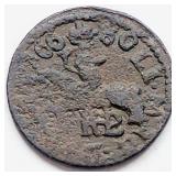Poland 1666, John Kazimir billon SOLIDUS coin