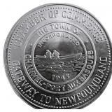 1983 Gateway to Newfoundland Canada Trade Dollar