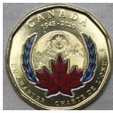 Canada $ 2020 UN 75th Anniversary - coloured