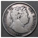 Great Britain George III 1817 Half Crown