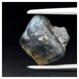 2.67ct 7.5x7mm Rough Unheated Greenish Blue Sapphi