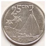 Bahamas 2015, 25 CENTS coin 25mm