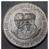 Mexico 1960 10 Pesos War of Indepence 150th Annive